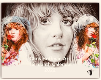 Chris Hoffman Art 12-month Calendar 2022