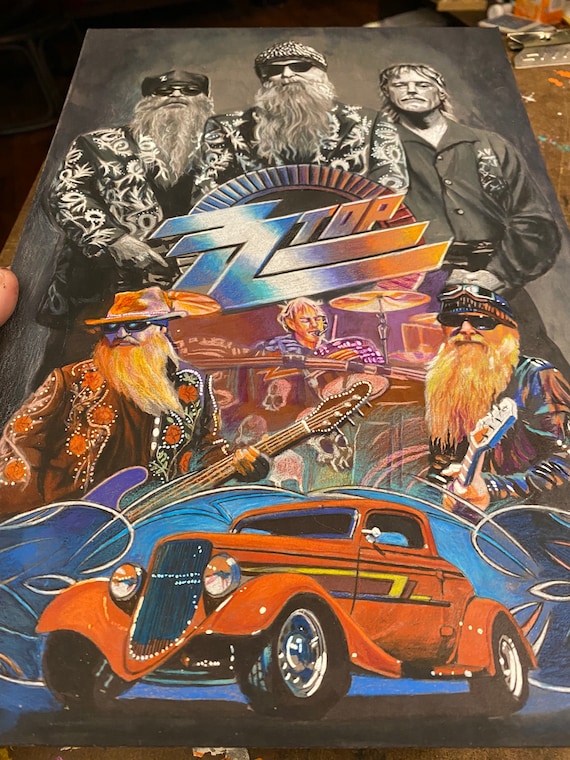 ZZ Top - Etsy