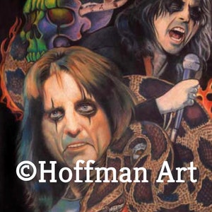 Alice Cooper Collage