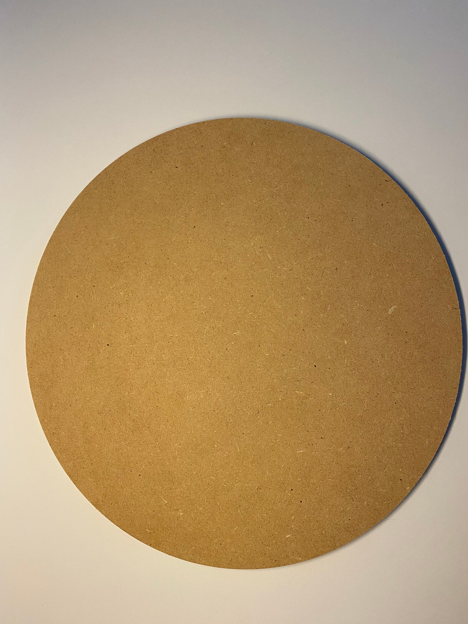 Wooden MDF Disk Unpainted and Unfinished Etsy