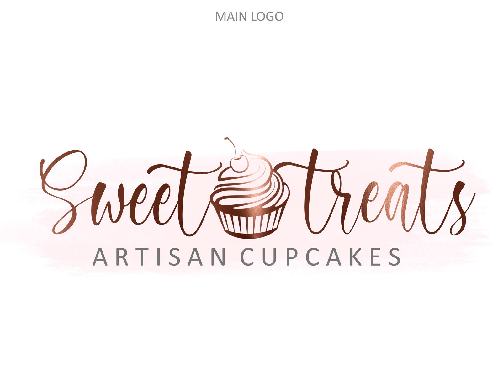 Sweet Treats Logo Design Homemade Treats Logo Business Etsy