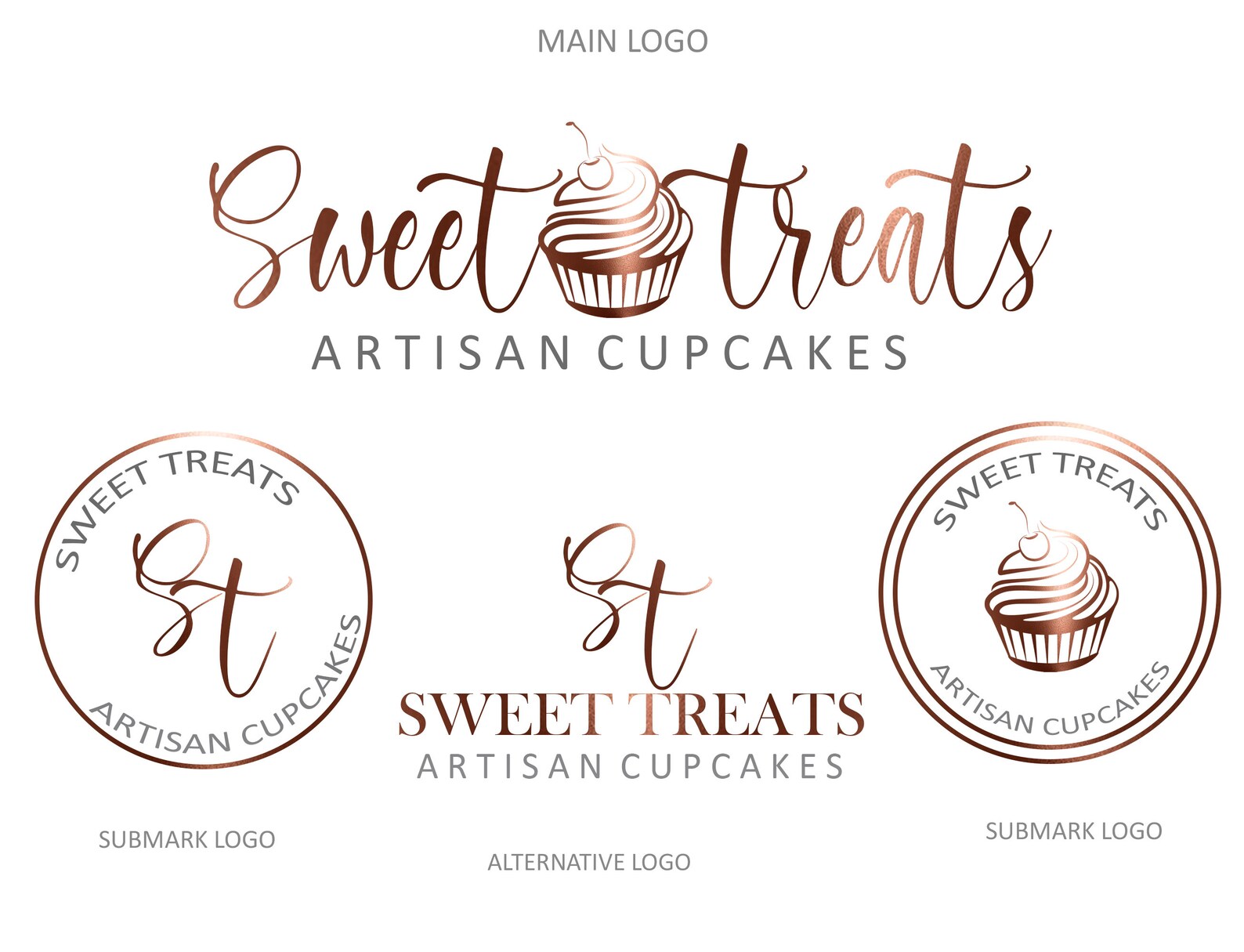 Sweet Treats Logo Design Homemade Treats Logo Business Etsy