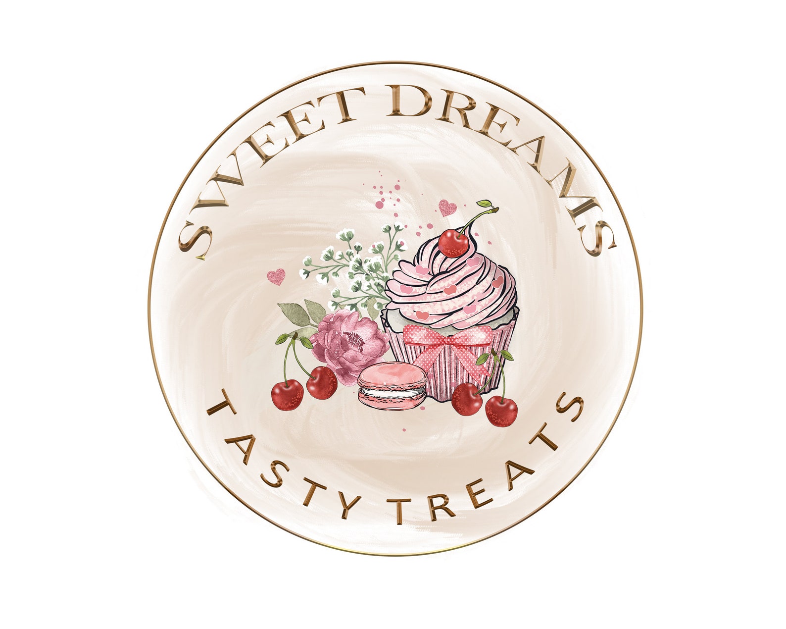 Sweet Treats Logo Design Homemade Treats Logo Business Etsy