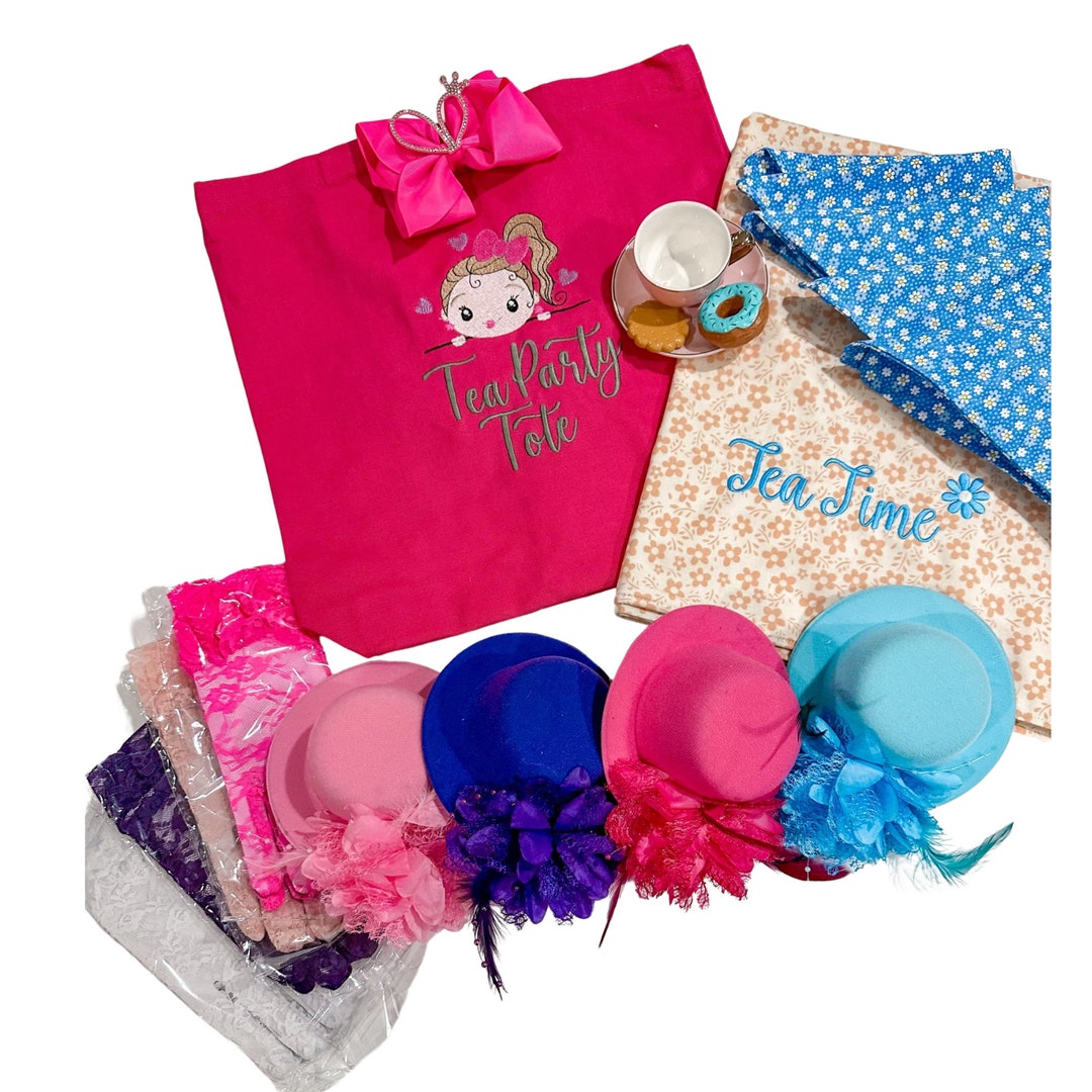 Tea Party Kit, Girls Party, Tea Party Favors, Little Girls Tea, Party