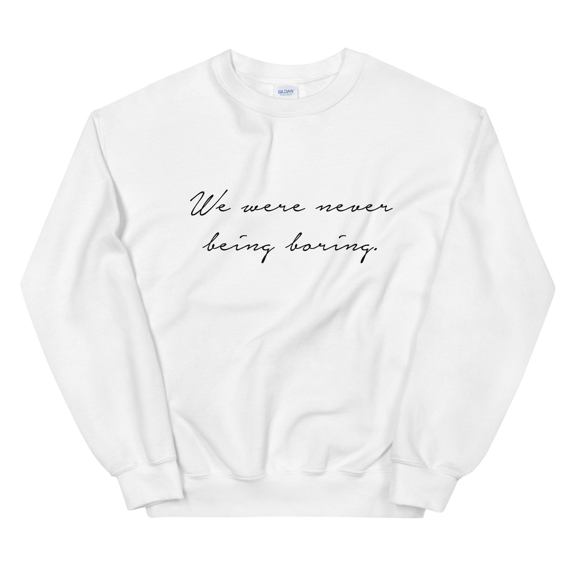 Being Boring Sweatshirt, Unisex Sweatshirt, Pet Shop Boys
