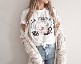 Le Femme Shirt, Le Femme T Shirt, Le Femme, Beth Dutton, Beth Dutton Shirt, Yellowstone, Rocker Shirt, Paris Shirt, Vintage T shirt, Vintage