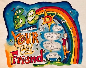 Be Your Best Friend -Powerful Pillow Pillowcase Painting Kit