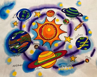 Our Solar System - Pillowcase Painting Kit for Kids by Artburn