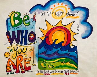 Be Who You Are - Pillowcase Painting Kit