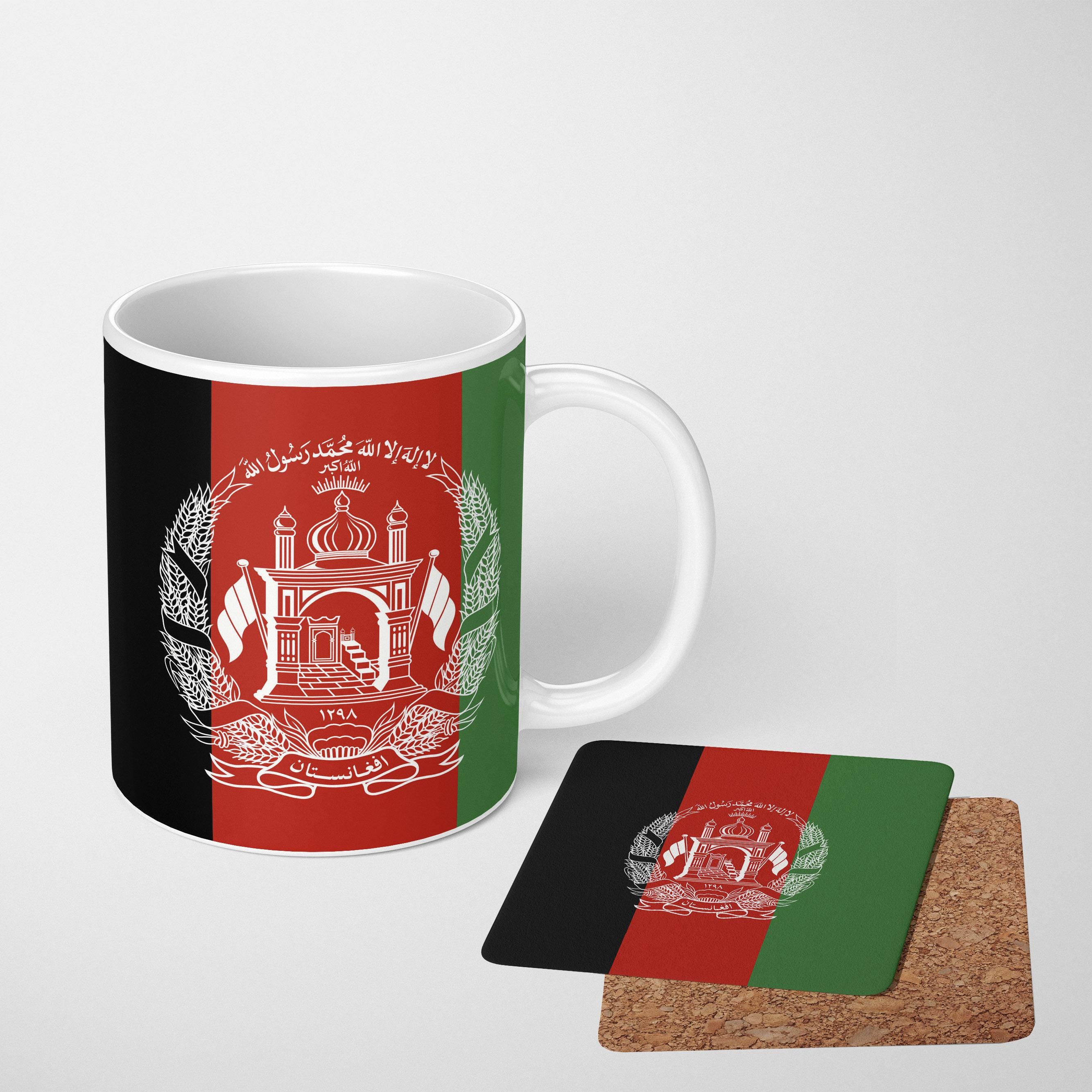 Afghanistan Flag Mug | Black, Red & Green Coffee Cup | Afghan Pride Tea or  Hot Drink Ceramic Mug | Pride Soccer Fan Gift | Travel Decor - Etsy