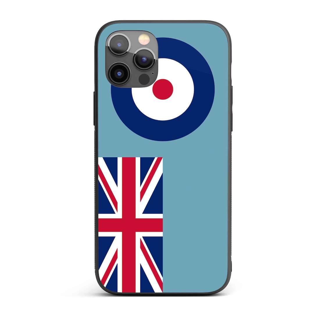 Royal Air Force Roundel Phone Case | Blue White Red Cover | Slim Protective  Hard Case | RAF Pride Mobile Accessory | Military Veteran Pride - Etsy