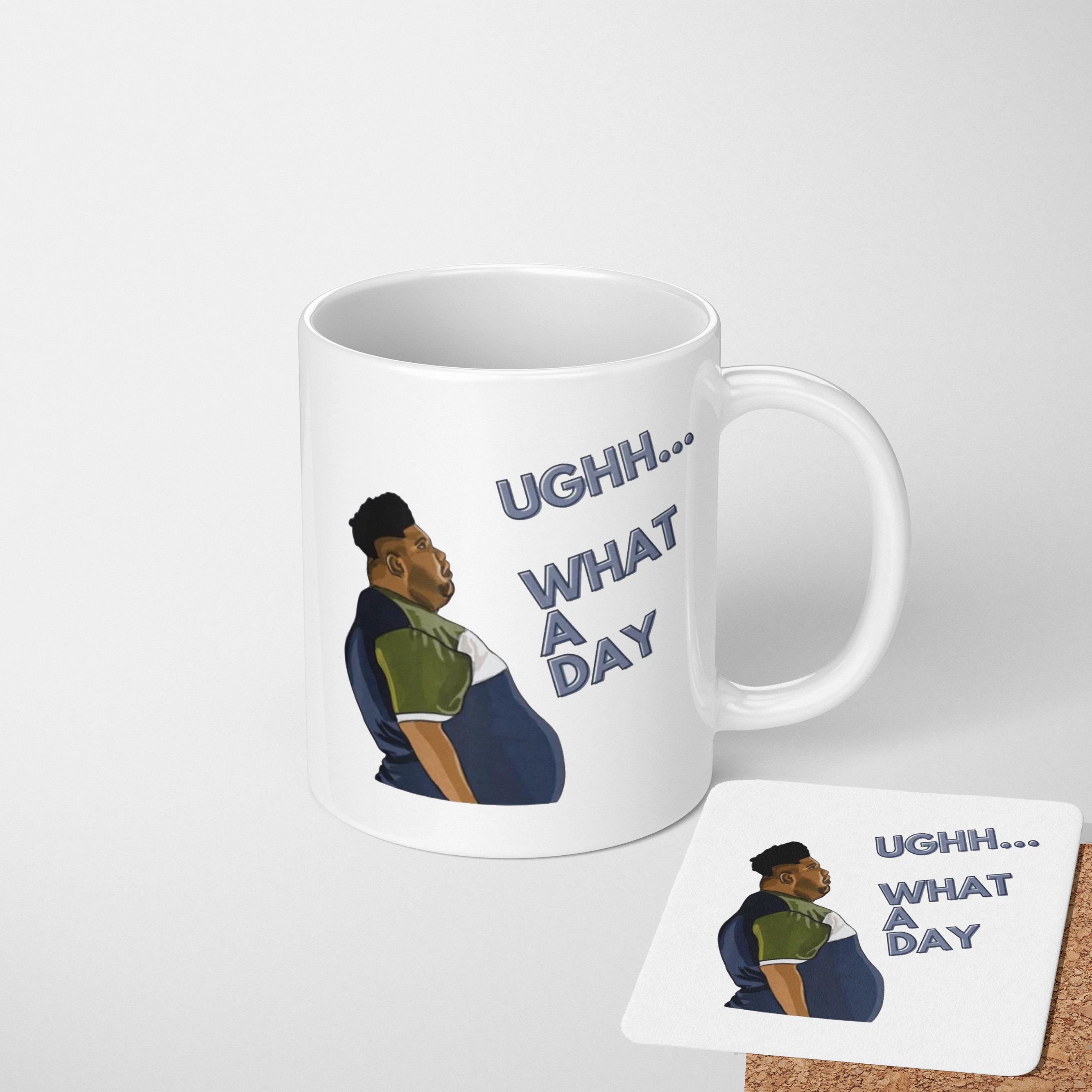Harvey What A Day Rude Funny Humour Dirty Cheeky His Hers Coffee Tea Mug Cup Gift 11oz Ceramic Mug And Coaster Set Option