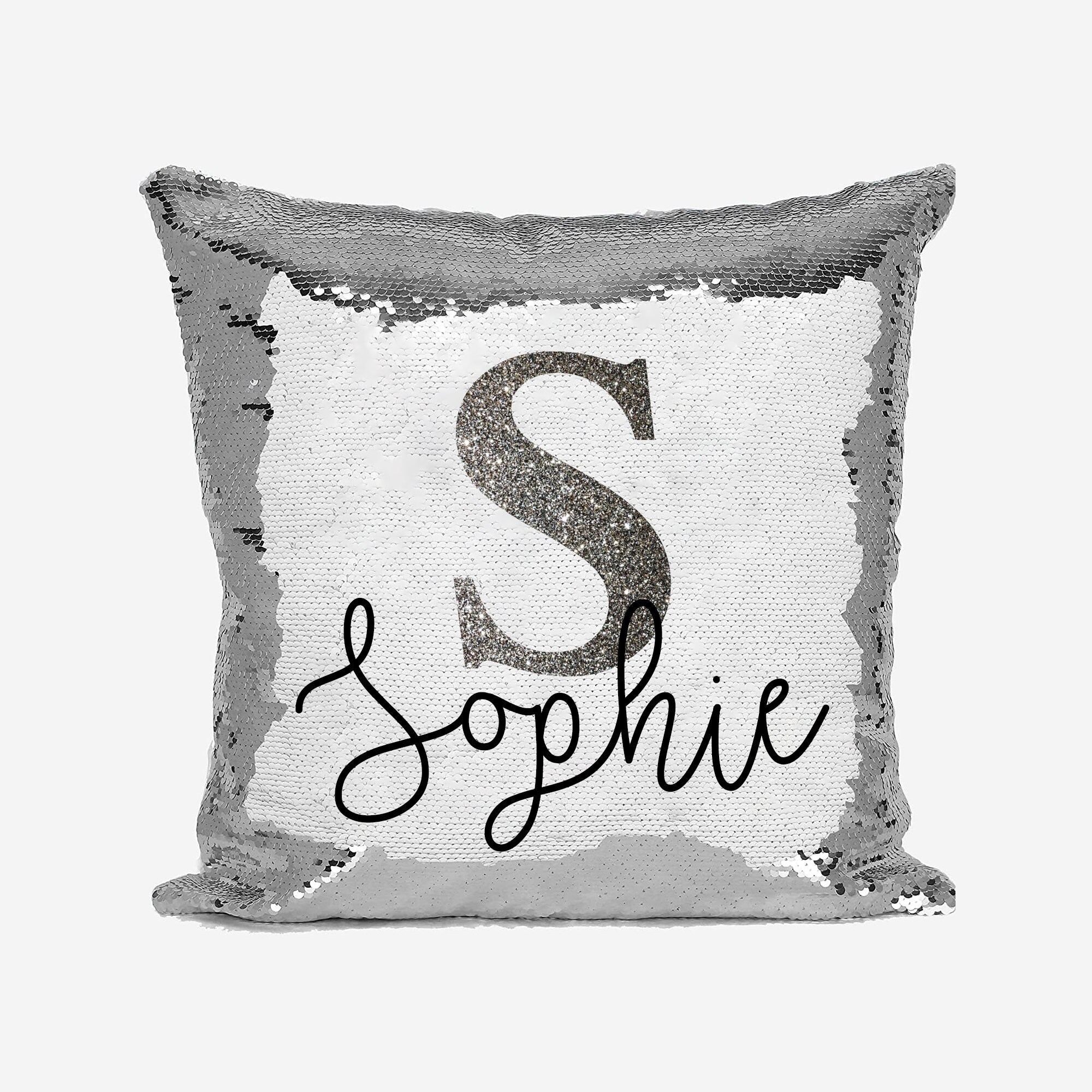 Black sparkly cushions discount