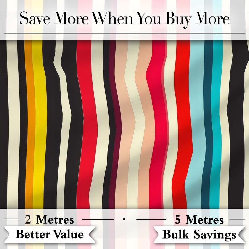 Abstract Wavy Vertical Color Lines Retro Seamless Pattern Digital Print ...