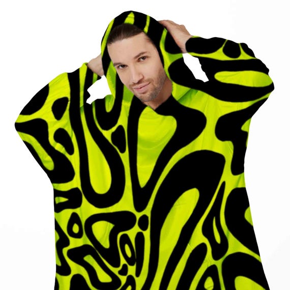 Lando Norris Inspired Hooded Blanket Custom Background Colour
