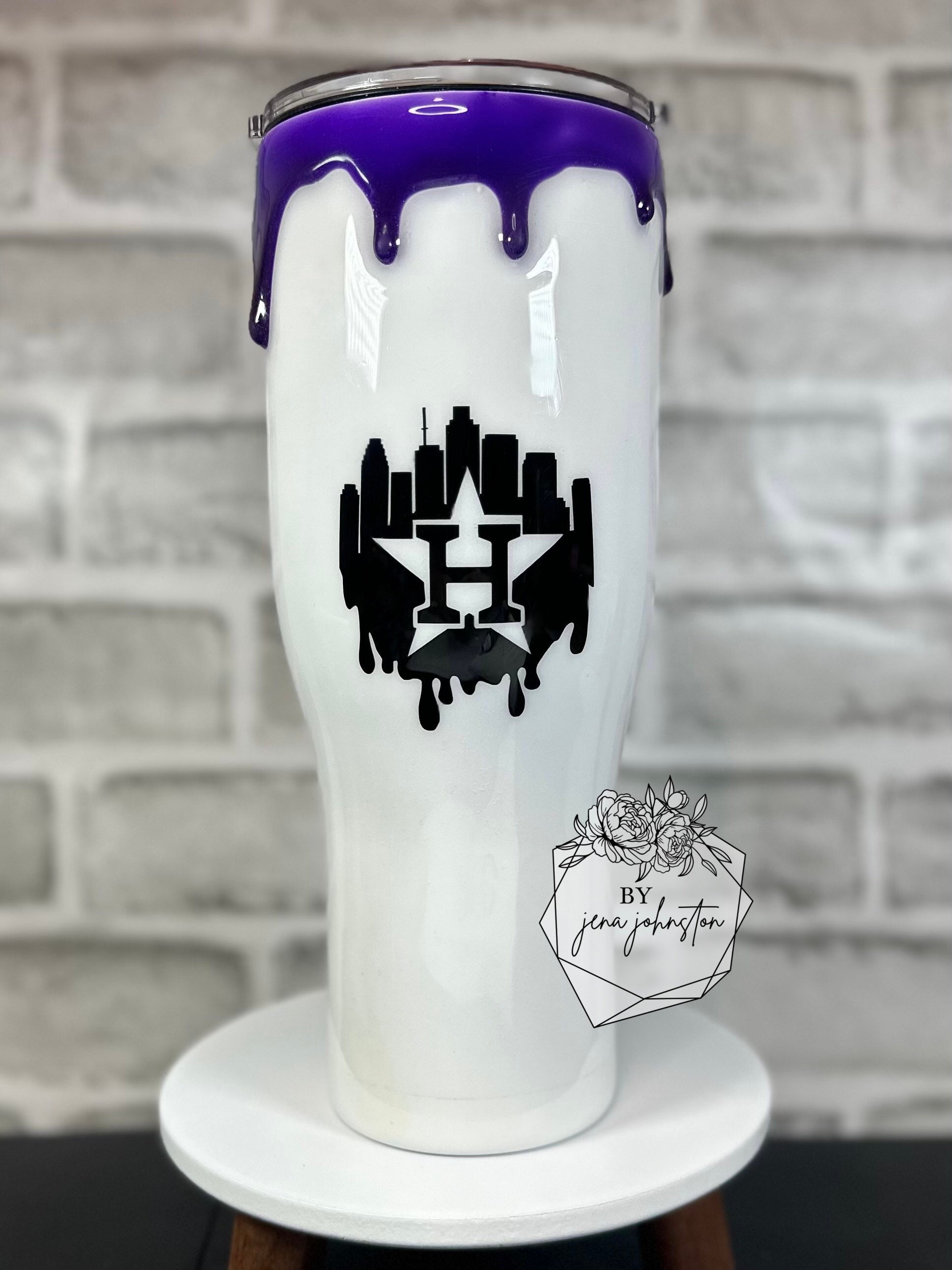 Houston Screwston Lean Drank Syrup Purple Drip Tumbler - Etsy