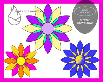 Sunflower Mandala Stained Glass Pattern: Symmetrical Floral Design (PDF Pattern)
