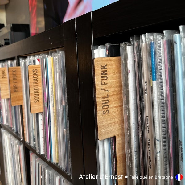 Separateurs / Intercalaires De Vinyles - Genres FULL SIZE [vinyls Dividers]