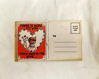 Su elección de una vintage Mean Valentine Postcard Día de San Valentín Ephemera Insulto Insulto Humor Adulto Broma divertida Dibujos animados divertidos