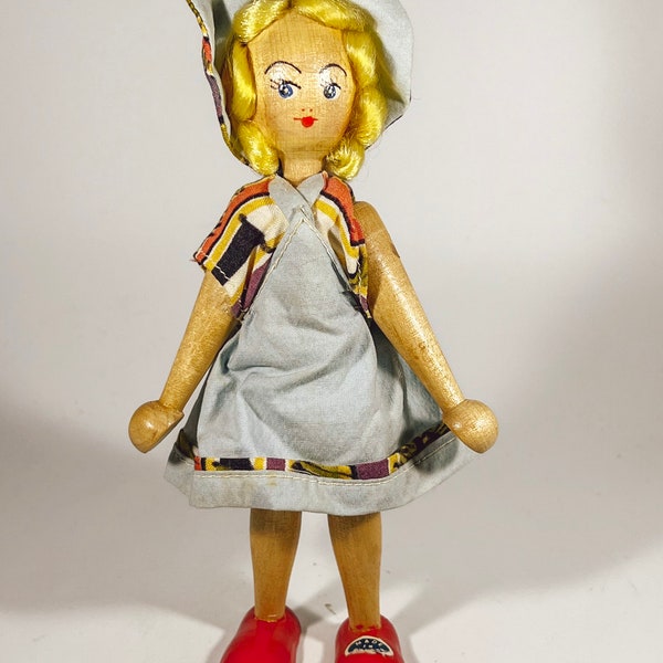 Polish Wooden Doll Etsy