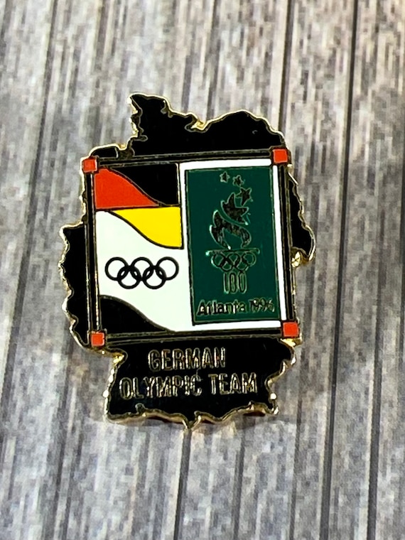 Vintage 1996 German Olympic Team Pin Atlanta Georg