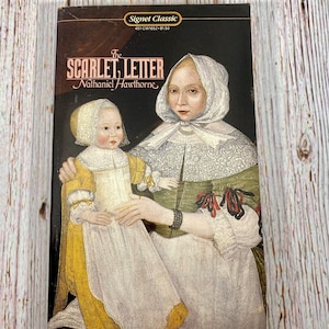 Libro Vintage 1959 La letra escarlata de Nathaniel Hawthorne