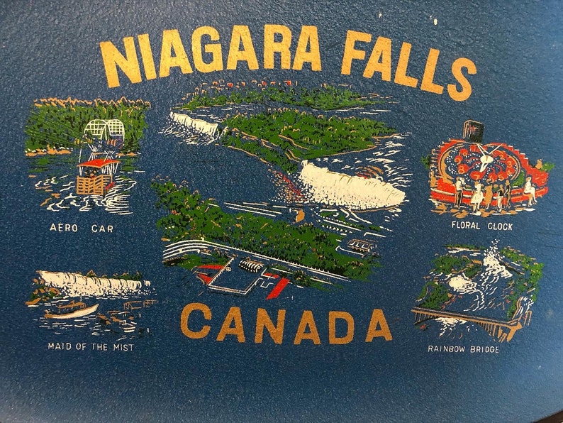 Souvenir Niagara Falls Canada Tray