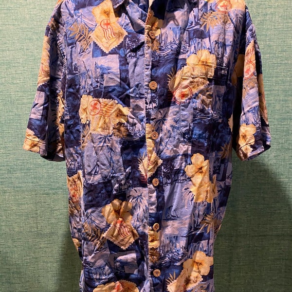 Mittel karibische Joe Hawaiishirt