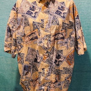 Vintage Hawaiian Shirt Size Large