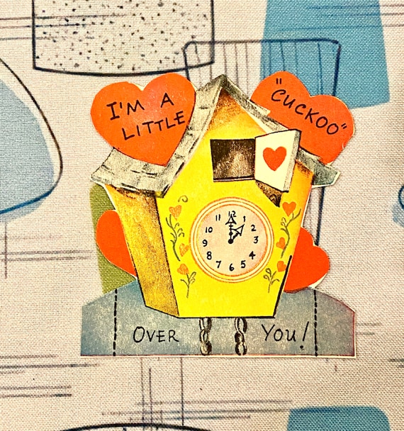 Your Choice of a Vintage Valentine's Day Card Kitsch Ephemera