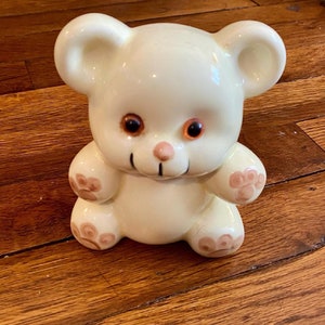 Small Vintage Enesco Bear Bank