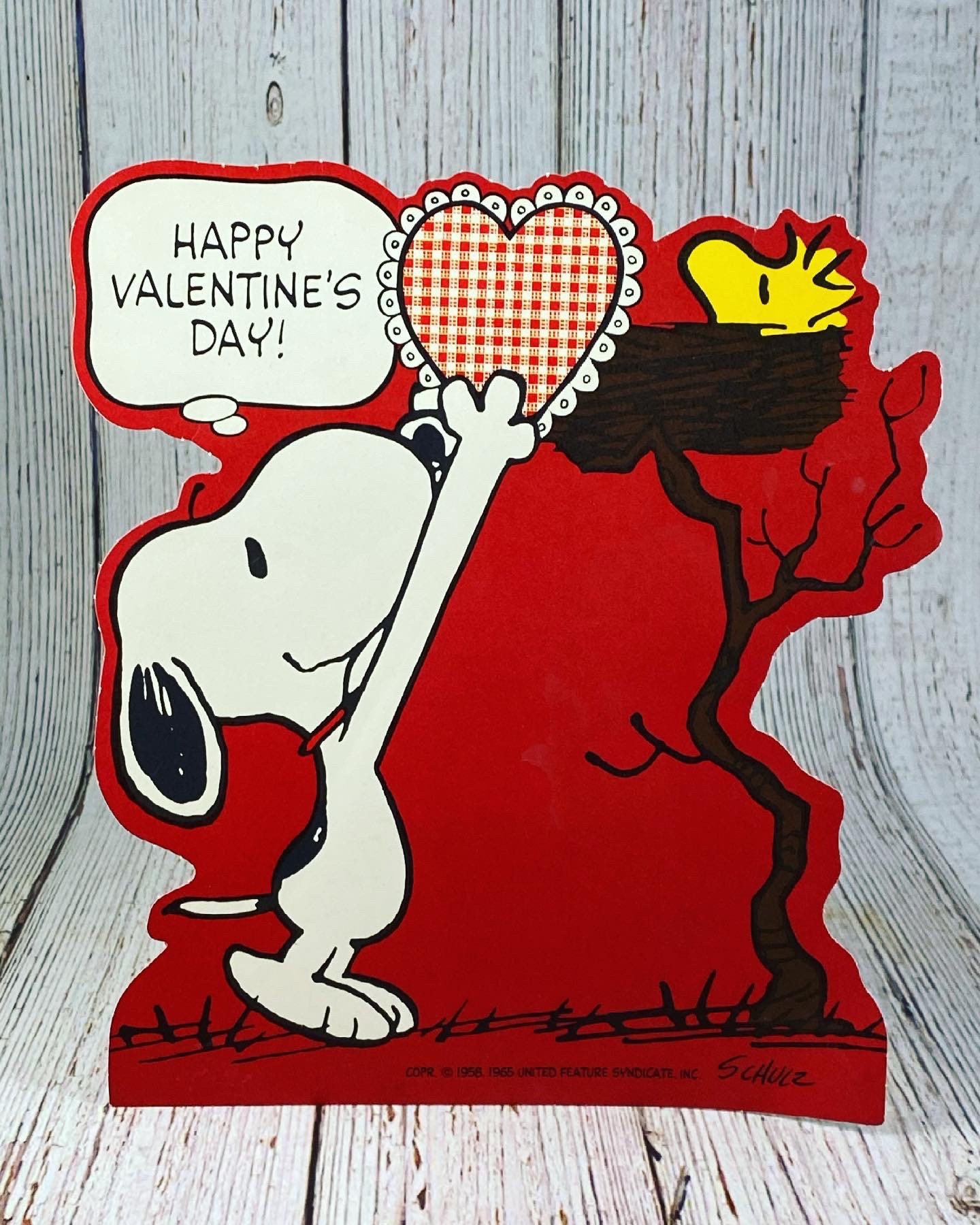 Peanuts Valentine - Etsy