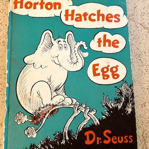 Vintage Buch 1940 Horton hat das Ei von Dr. Seuss