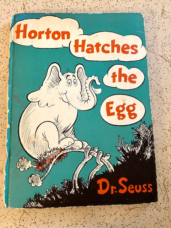 Vintage Book 1940 Horton Hatches the Egg by Dr. Seuss - Etsy