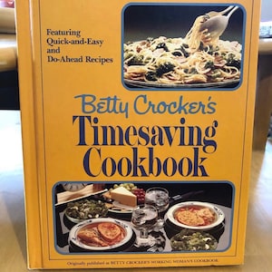 Vintage Betty Crocker timesaving kookboek