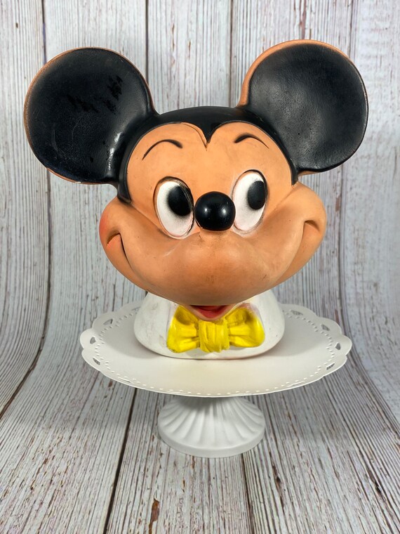 mickey mouse head with bow tie