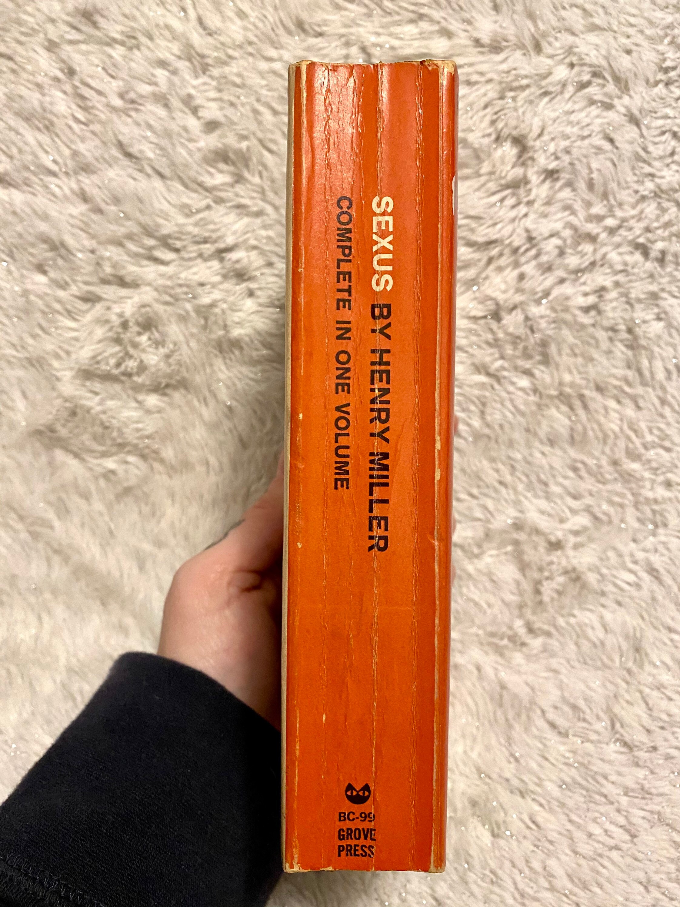 Vintage Book the Rosy Crucifixion Sexus Book One and Two in One