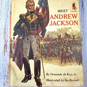 Vintage Book Meet Andrew Jackson