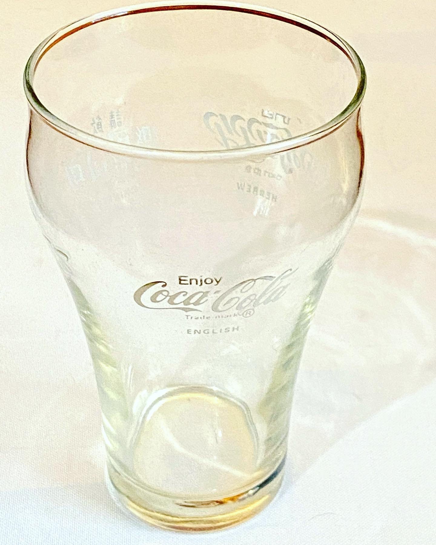 レンチキュラー サイン COCA COLA GLASS Coca Cola Stained Glass Sign Round 18