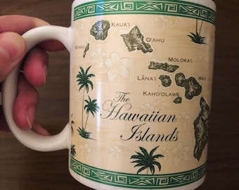 Hawaiianische Inseln Souvenir Becher