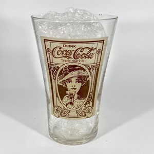 Coca Cola Recreation Flair Glass Retro Advertising