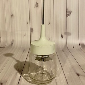Vintage Federal Glass Food Chopper