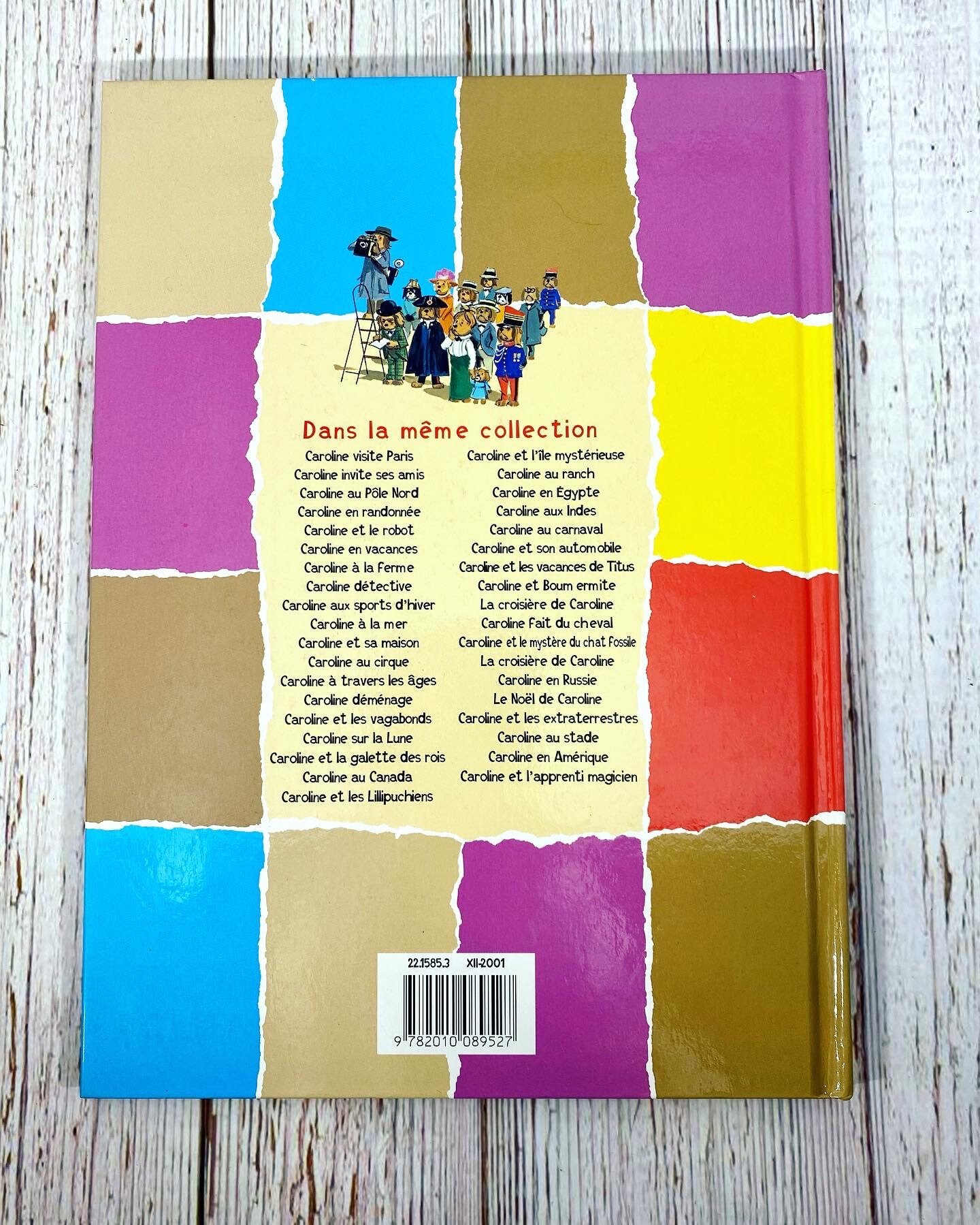 Vintage 1984 Book Caroline Chez Les Lillipuchiens French Edition
