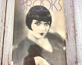 LOUISE BROOKS Silent Film Star Vintage Photograph A+ Reprint Cabinet Card CDV 