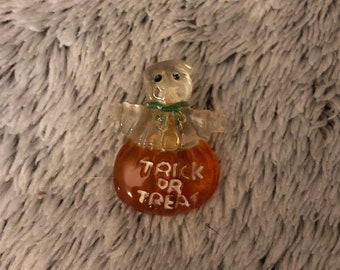 Vintage Halloween or Fall Scarecrow Pin | Etsy