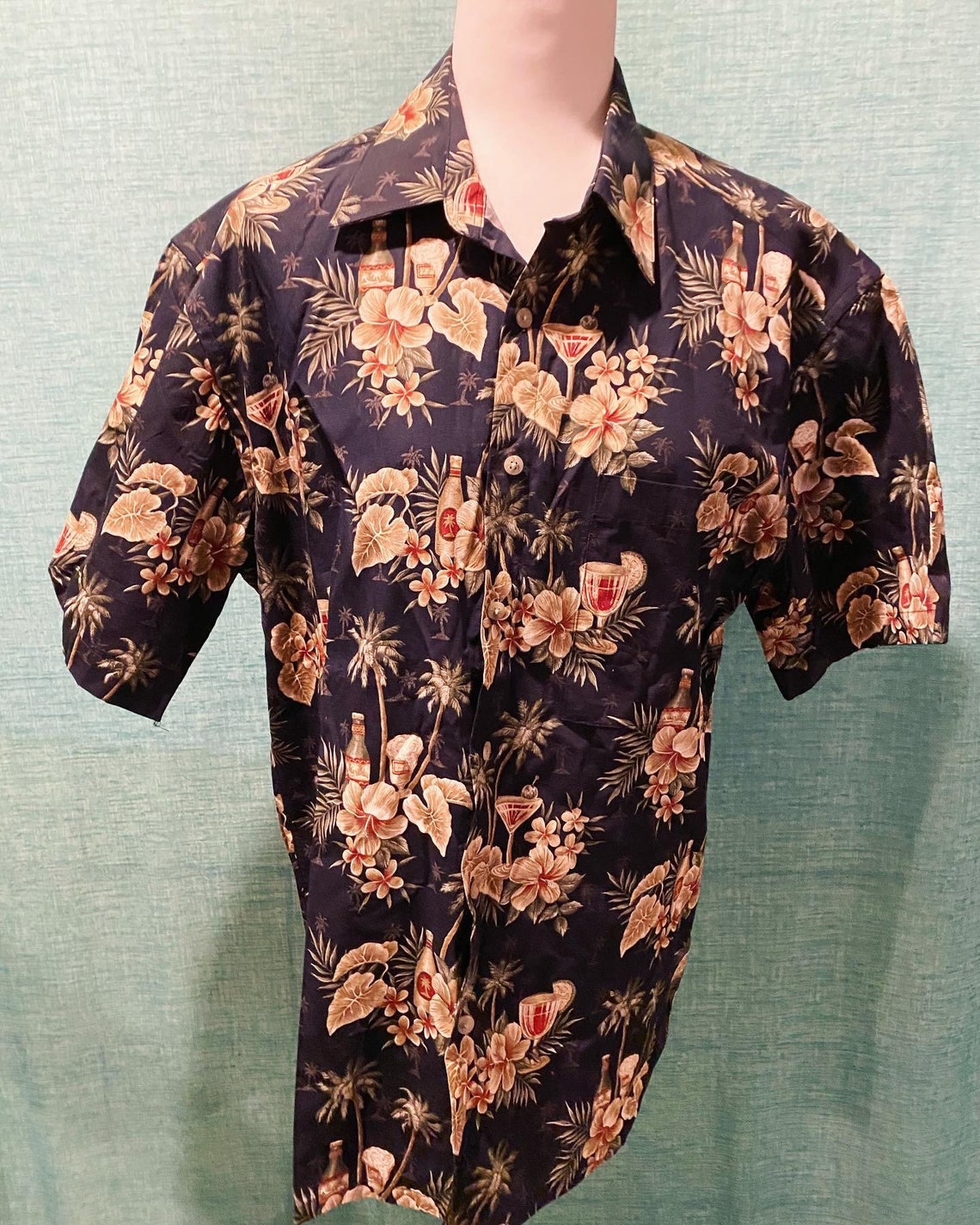 Vintage Pierre Cardin Hawaiian Shirt Size Medium | Etsy