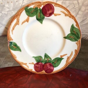 Replacement Franciscan Apples Saucer Plate