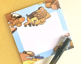 Duck Loaf 4" Memo Pad