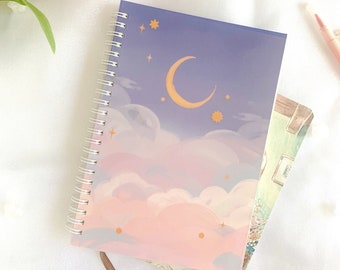 Moon Reusable Sticker Book