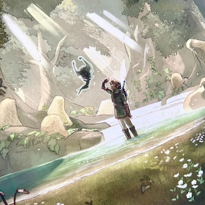 Twilight Princess Faron Spring Print